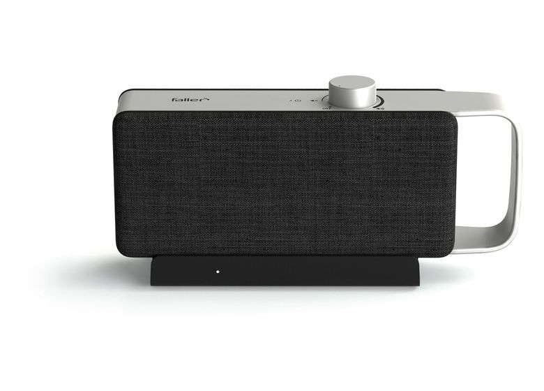 Oskar TV Sprachverstärker tragbar 4 W Wlan Lautsprecher  (Schwarz, Silber)