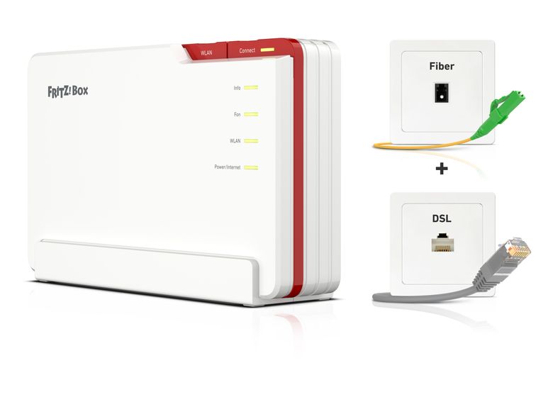 FRITZ!Box 5690 Pro WiFi 7 Router Tri-Band (2,4 GHz / 5 GHz / 5 GHz)