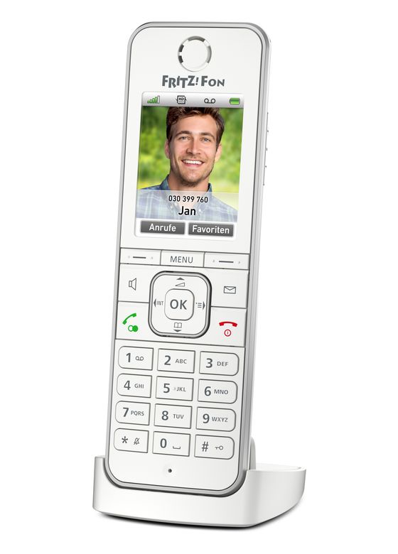 FRITZ!Fon C6 DECT-Telefon  (Weiß)