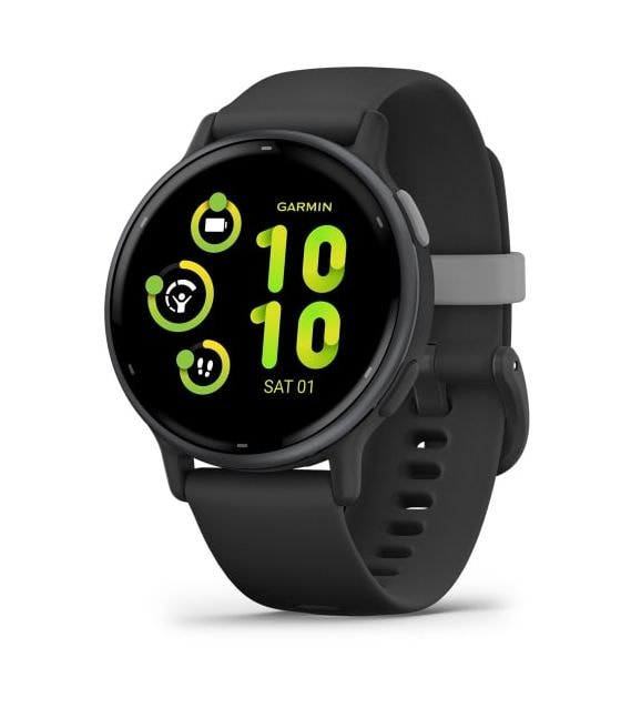 Vivoactive 5 Digital 42 mm  Smartwatch Rund 264 h  (Schwarz)