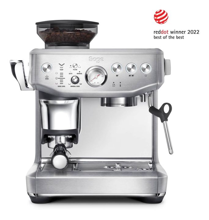 the Barista Express Impress Siebträger Kaffeemaschine 9 bar 1850 W  (Edelstahl)