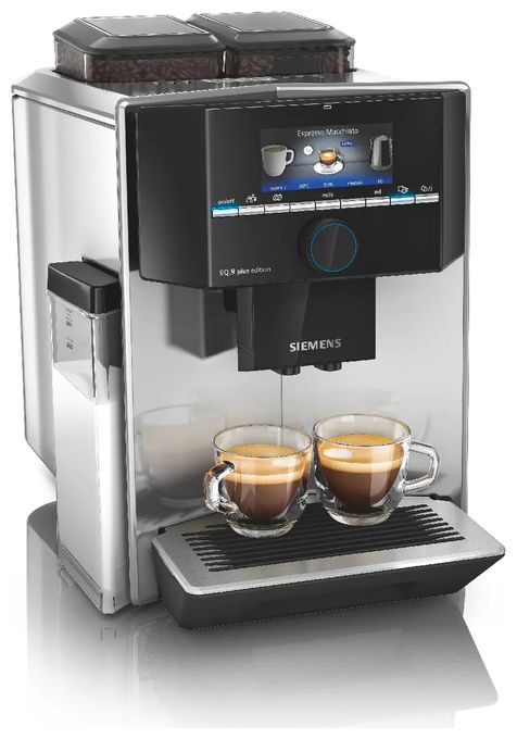 EQ9 TI9575X7DE plus connect s700 Kaffeevollautomat 19 bar 2,3 l 250 g (Schwarz, Edelstahl)