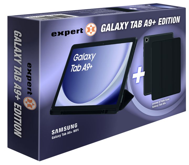 Samsung Galaxy Tab A9+ 64 GB Tablet 27,9 cm (11 Zoll) Android 8 MP (Graphit) für 229,00 Euro