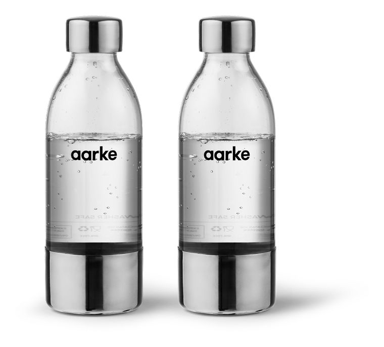 AARKE A1202 PET, Edelstahl Karbonisiererflasche 650 ml Kompatibel mit Aarke Carbonator 3, Carbonator II und Carbonator I. für 20,00 Euro