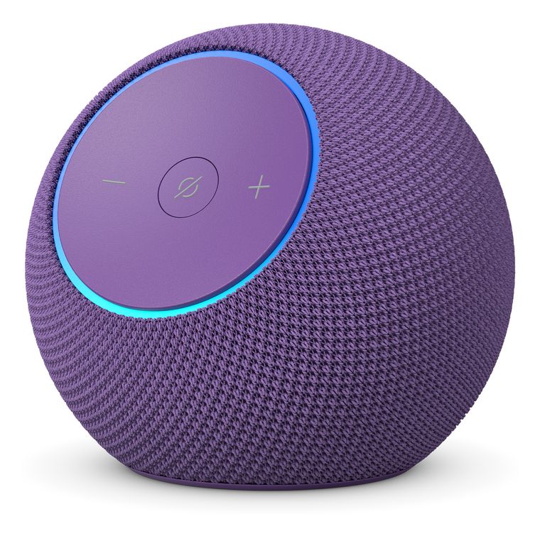 Amazon Echo Dot Max WLAN Lautsprecher mit Bluetooth Amazon Alexa  (Violett) f&uuml;r 129,99 Euro