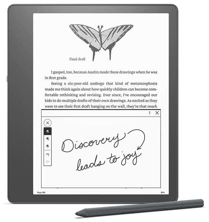 Amazon Kindle Scribe E-Reader 25,9 cm (10.2 Zoll) 16 GB für 299,99 Euro
