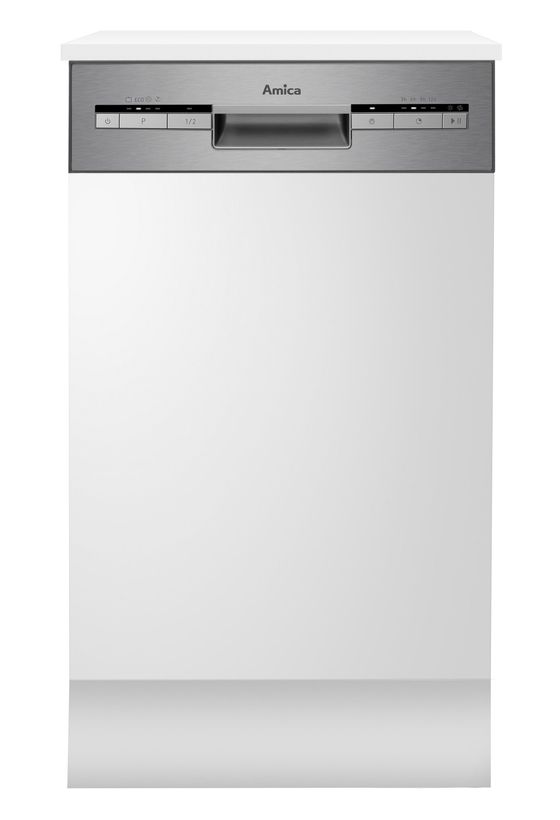 Amica EGSP569900E 45 cm Geschirrspüler teilintegriert (ohne Front) Leise 9 Maßgedecke aquaStop Funktion f&uuml;r 295,99 Euro