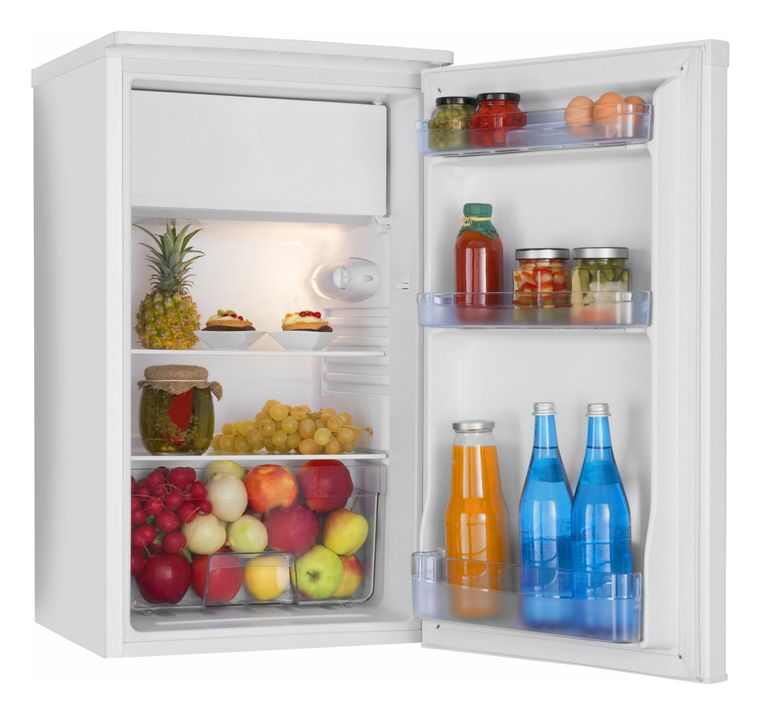 Amica KS361155 W 83 l / 75 l Tischkühlschrank EEK: E 128 kWh Jahr  (Weiß) f&uuml;r 157,99 Euro