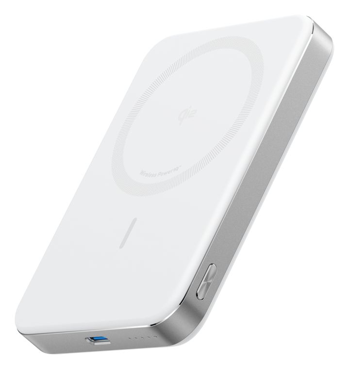 Anker MagGo 10000 mAh Powerbank USB Typ-C Kabelloses Laden  (Weiß) f&uuml;r 59,99 Euro