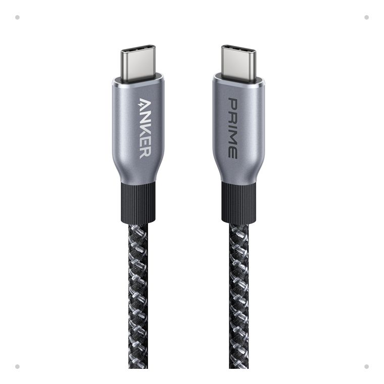 Anker Prime Stecker Rundkabel USB C auf USB C 1,8 m f&uuml;r 29,99 Euro