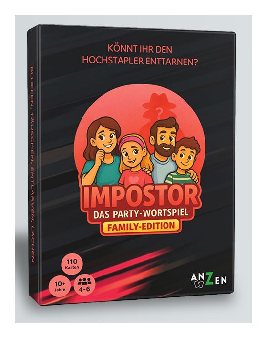 Anzen IMPOSTOR - FAMILY-Edition bis zu 6 Spielern f&uuml;r 21,99 Euro
