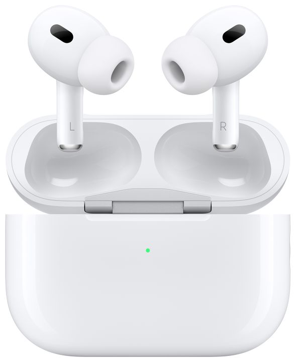 Apple AirPods Pro (2nd generation) In-Ear Bluetooth Kopfhörer kabellos IPX4 (Weiß) für 299,00 Euro