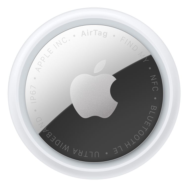 Apple AirTag 2.Gen  (Silber/Weiß) f&uuml;r 35,00 Euro