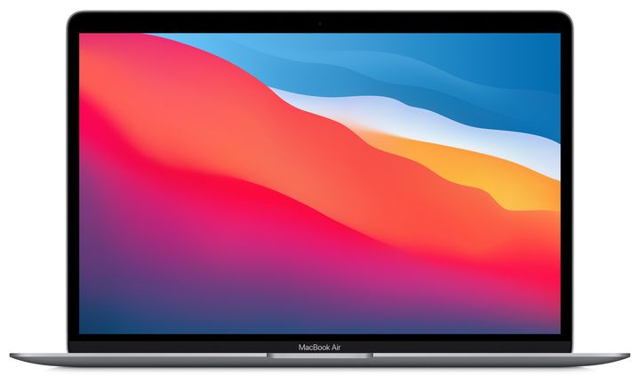 Apple MacBook Air Notebook 33,8 cm (13.3 Zoll) 8 GB Ram 256 GB SSD macOS Big Sur Apple M (Space Grey) für 1.099,00 Euro