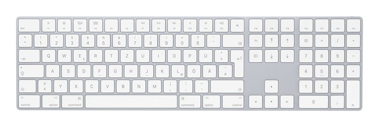 Apple Magic Keyboard Universal Tastatur Bluetooth (Weiß) für 119,00 Euro