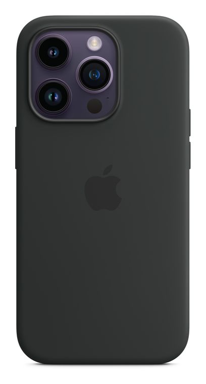 Apple Silikon Case mit MagSafe Cover für Apple iPhone 14 Pro (Schwarz) für 59,00 Euro