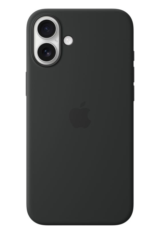 Apple Silikon Case mit MagSafe Cover für Apple iPhone 16 Plus  (Schwarz) f&uuml;r 59,00 Euro