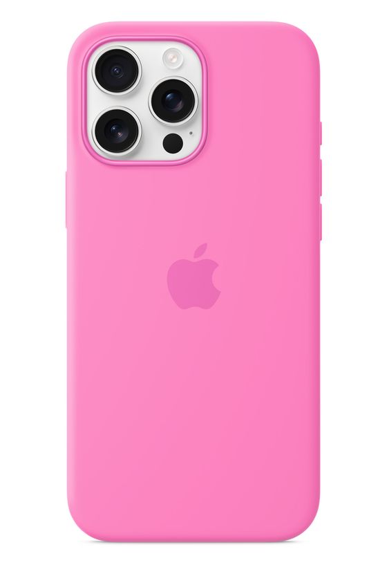 Apple Silikon Case mit MagSafe Cover für Apple iPhone 16 Pro Max  (Pink) f&uuml;r 59,00 Euro
