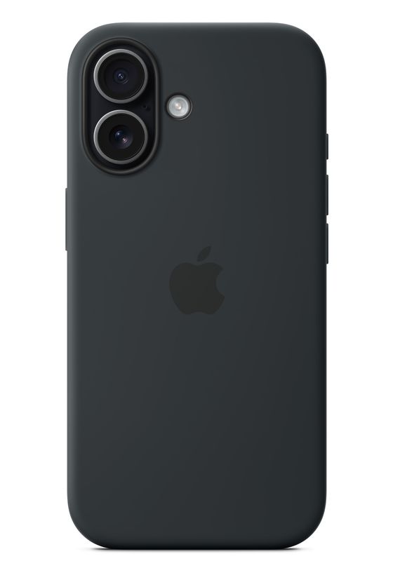 Apple Silikon Case mit MagSafe Cover für Apple iPhone 17  (Schwarz) f&uuml;r 55,99 Euro