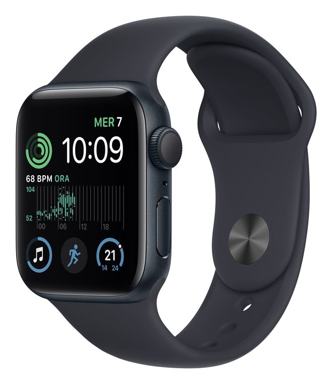 Apple Watch SE Digital 40 mm Smartwatch Rechteckig 18 h (Schwarz) für 279,00 Euro