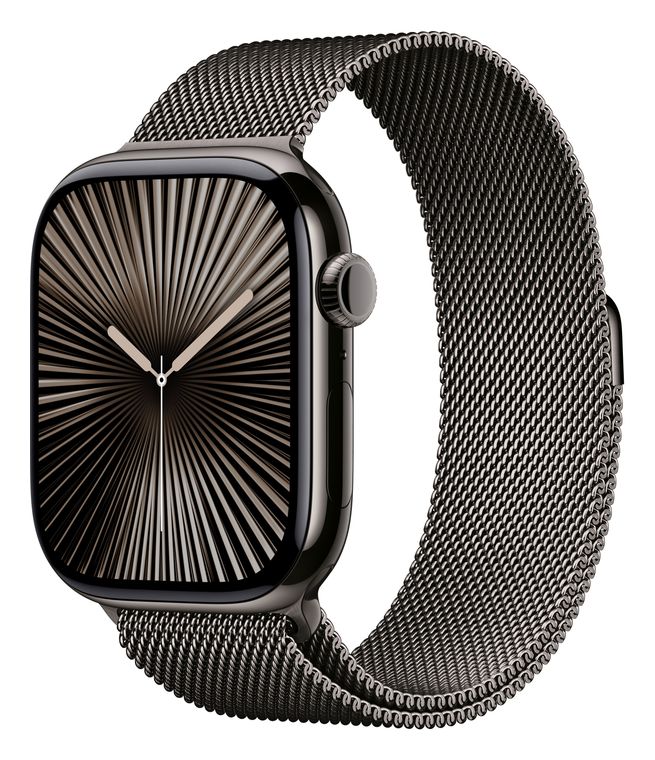 Apple Watch Series 10 Digital 46 mm S/M Smartwatch Rechteckig IP6X 36 h 326 ppi 4G  (Grau) f&uuml;r 649,00 Euro