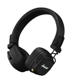Marshall Major V Over Ear Bluetooth Kopfhörer kabelgebunden&kabellos 100 h Laufzeit (Schwarz) für 129,99 Euro