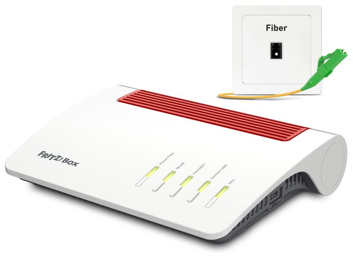 AVM FRITZ!Box 5590 Fiber Wi-Fi 6 (802.11ax) Router Dual-Band (2,4 GHz/5 GHz) 1200 Mbit/s für 229,00 Euro