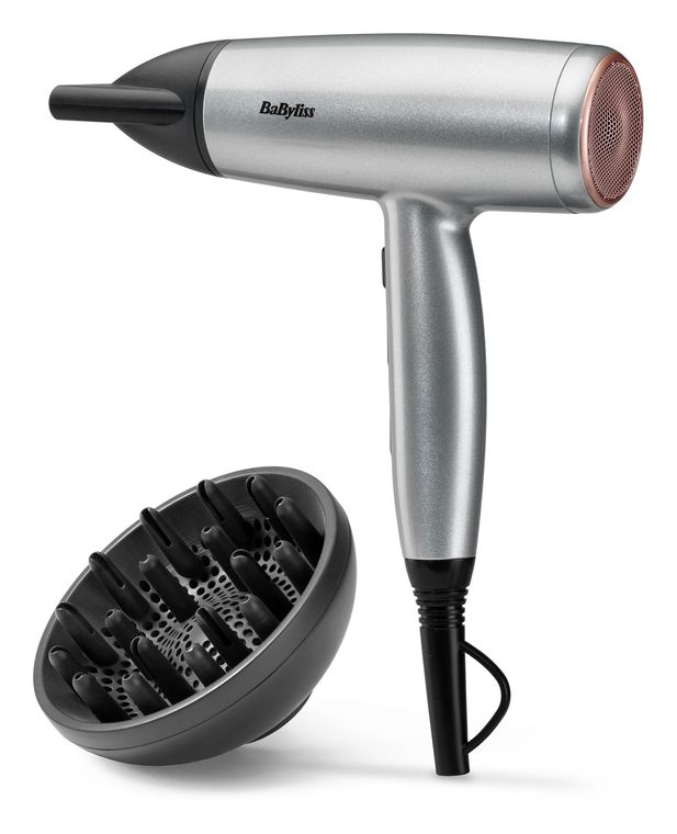 BaByliss D580DE Cosmos Haartrockner 2100 W  (Satinierter Stahl) f&uuml;r 39,99 Euro