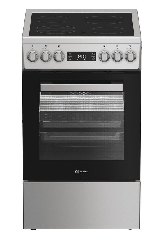 Bauknecht B5V8LMX Freistehender Herd Elektro normal 8 Beheizungsarten AutoClean mit Glaskeramik Kochfeld f&uuml;r 449,00 Euro