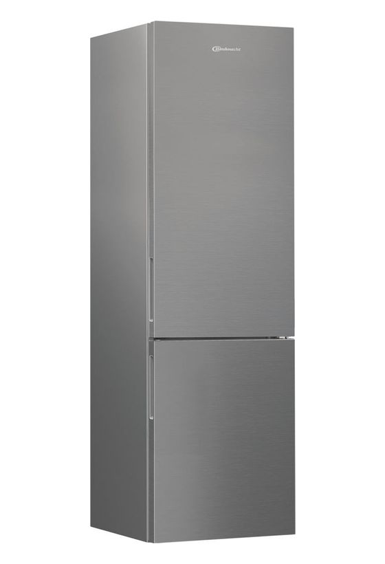 Bauknecht KGDNF203A 249 l / 106 l Kühl-Gefrierkombi freistehend NoFrost 112 kWh Jahr  (Edelstahl) f&uuml;r 777,00 Euro