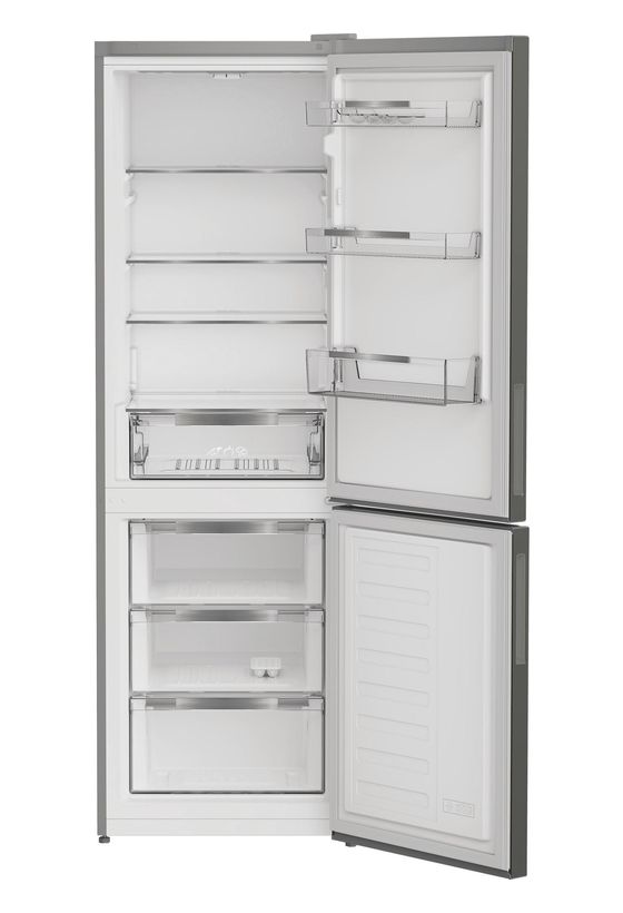 Bauknecht KGL1850IN 223 l / 120 l Kühl-Gefrierkombi freistehend 156 kWh Jahr  (Edelstahl) f&uuml;r 489,00 Euro