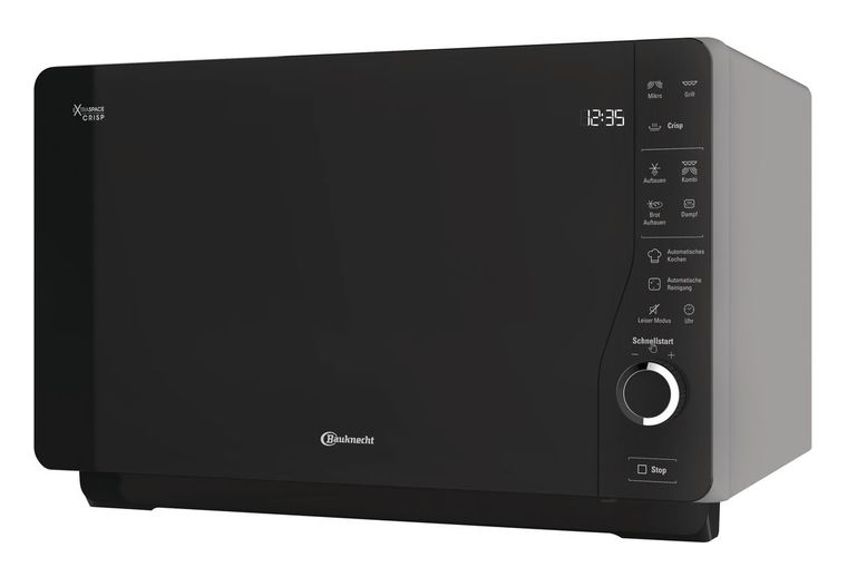 Bauknecht MW427L Standgeräte Solo 800 W Größe: mittel 7 Stufen Dampfgaren Grill  (Schwarz, Grau) f&uuml;r 199,99 Euro