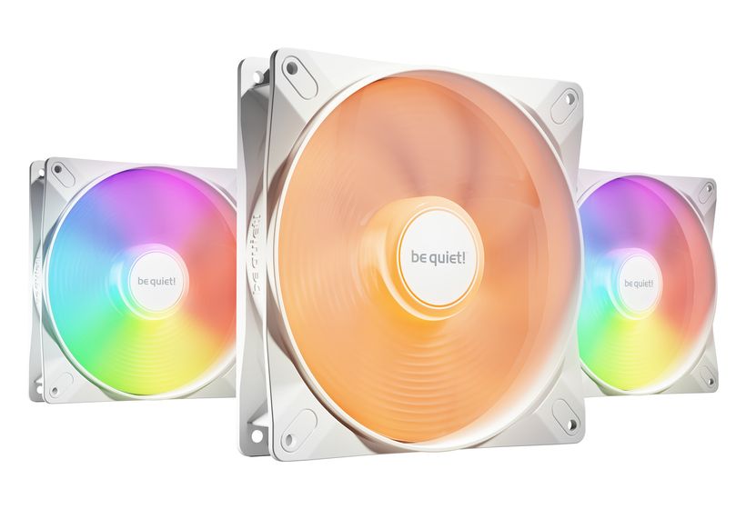 be quiet! LIGHT WINGS LX 140mm PWM High Speed 3-Pack White f&uuml;r 50,99 Euro