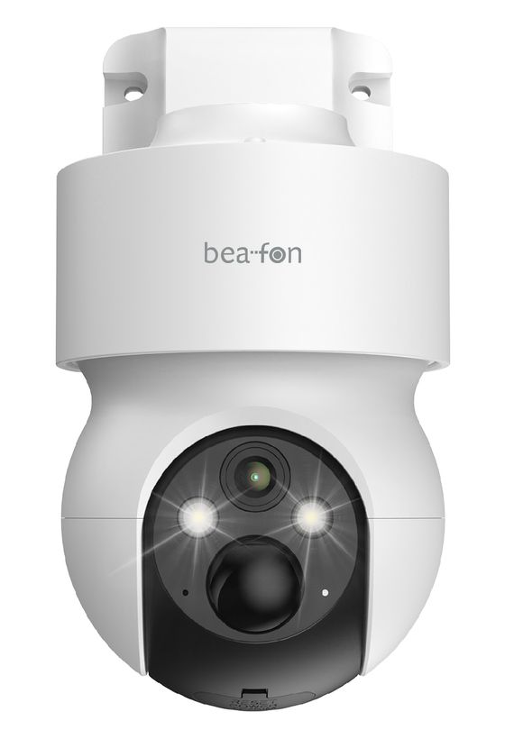 Beafon Safer 3S Pro 2304 x 1296 Pixel IP-Sicherheitskamera IP65 Außen Nachtsicht  (Weiß) f&uuml;r 137,99 Euro