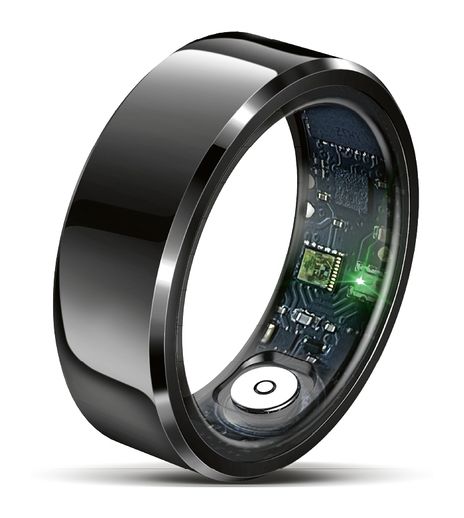 Beafon Smart Ring SR6 Größe 9 Fitnesstracker Ringgröße 9 (Schwarz) für 89,96 Euro