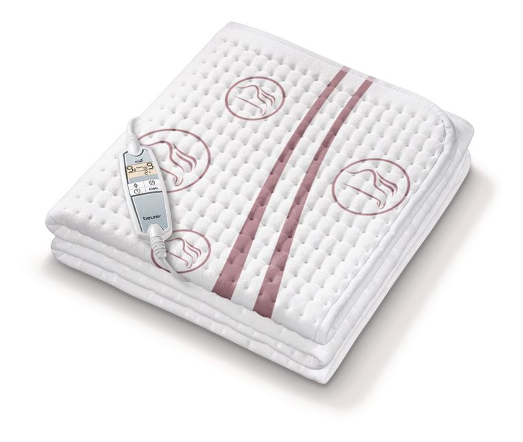 Beurer UB90 Wärmeunterbett 75 W  (Weiß, Pink) f&uuml;r 82,99 Euro