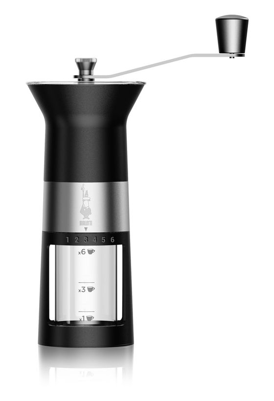 Bialetti MCPRO001 Macinacaffe manuelle Kaffeemühle Kaffeemühle  (Schwarz) f&uuml;r 60,49 Euro