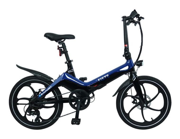 Blaupunkt Fiete 50,8 cm (20") 250 W E-Bike 10,5 Ah (Schwarz, Blau) für 1.399,00 Euro