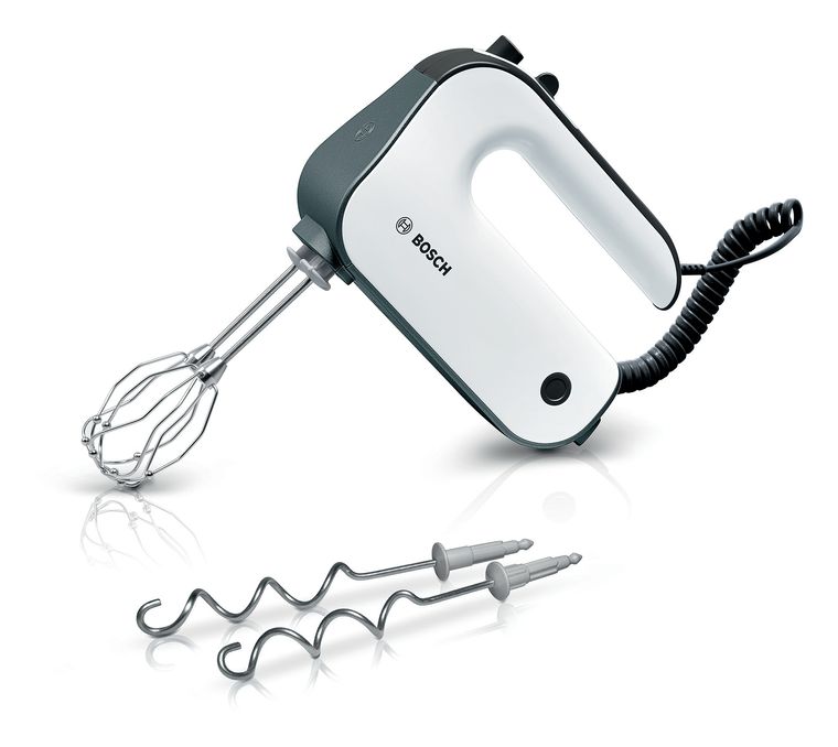 Bosch MFQ49300 Handmixer 850 W 5 Stufen (Schwarz, Edelstahl, Weiß) f&uuml;r 71,49 Euro