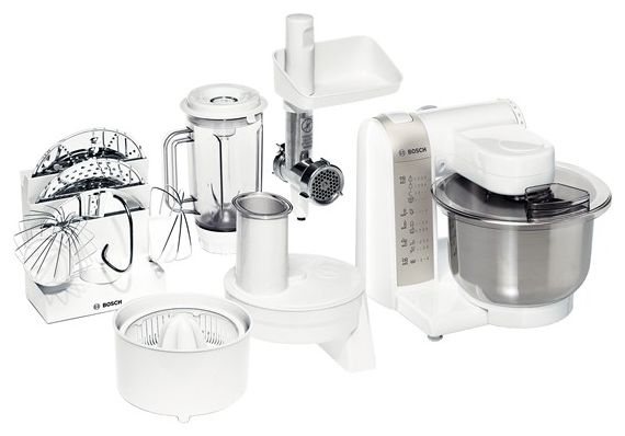 Bosch MUM4880 600 W Küchenmaschine (Weiß) für 119,99 Euro