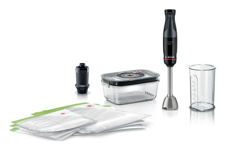 Bosch Serie 4 MSM4B6V2 ErgoMaster Stabmixer 1000 W  (Schwarz) f&uuml;r 49,99 Euro