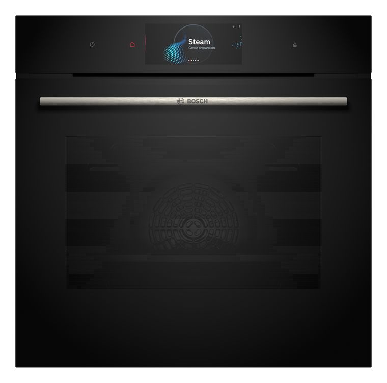 Bosch Serie 8 HRG7784B1 Einbaubackofen groß Dampfgaren AutoClean f&uuml;r 1.546,00 Euro