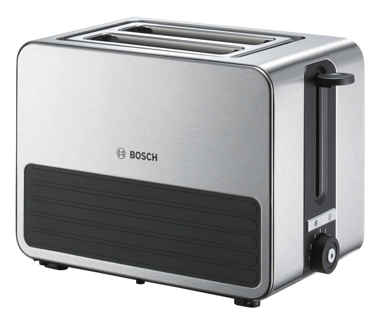 Bosch TAT7S25 CompactClass Toaster 1050 W 2 Scheibe(n) (Schwarz, Grau) für 72,49 Euro