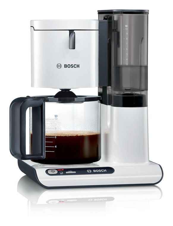 Bosch TKA8011 Styline 15 Tassen Filterkaffeemaschine 1,2 l  (Anthrazit, Weiß) f&uuml;r 65,49 Euro