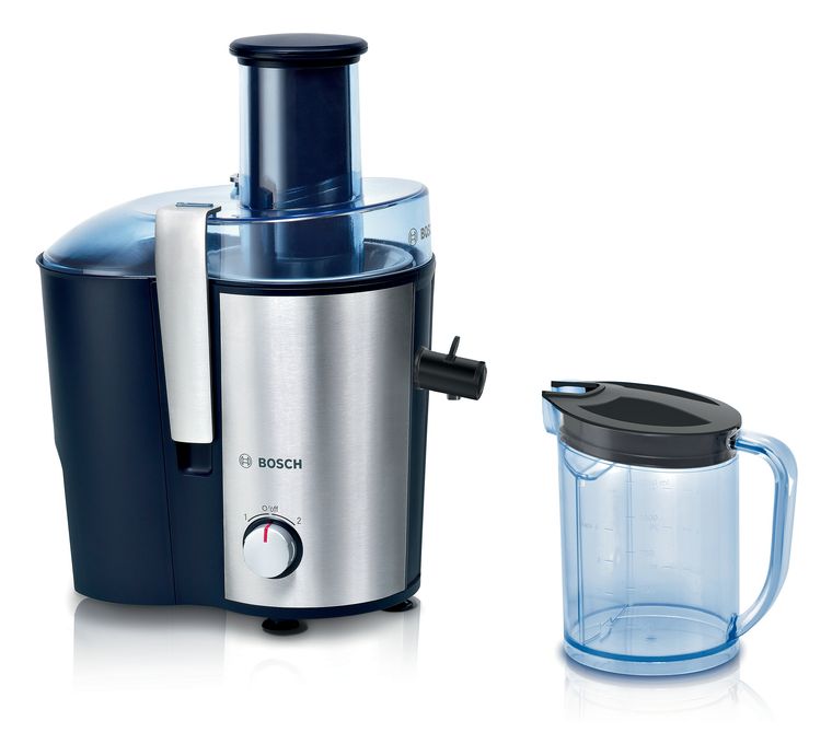 Bosch VitaJuice 3 MES3500 Entsafter 700 W  (Schwarz, Silber) f&uuml;r 103,99 Euro
