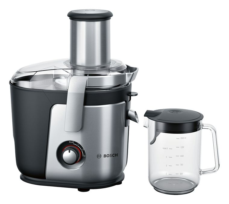 Bosch VitaJuice 4 MES4010 Entsafter 1200 W  (Schwarz, Silber) f&uuml;r 169,99 Euro