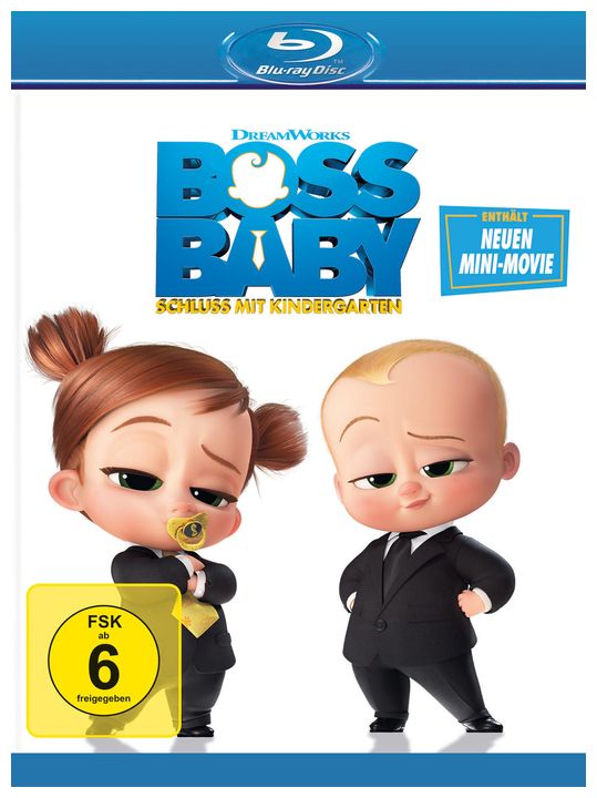 Boss Baby - Schluss mit Kindergarten (BLU-RAY) für 8,99 Euro