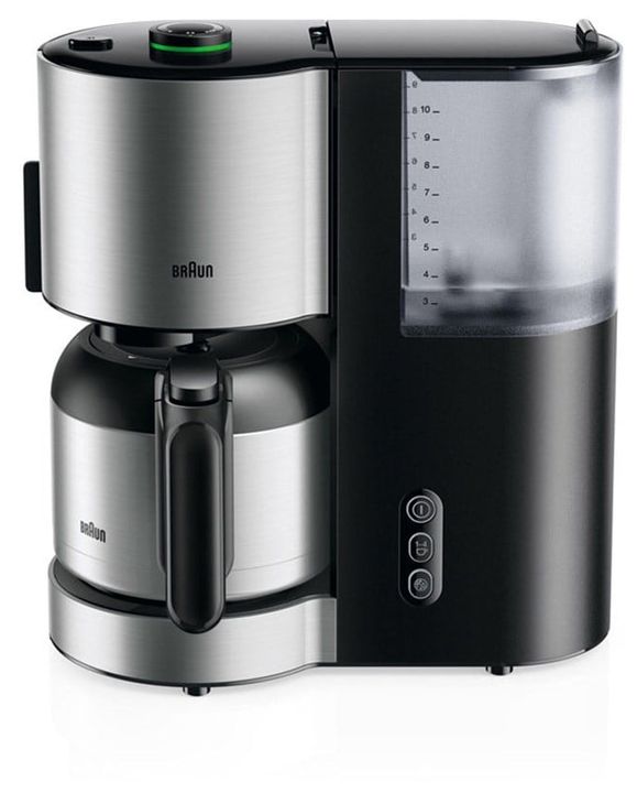 Braun KF5105BK IDCollection 10 Tassen Thermo Filterkaffeemaschine für 121,99 Euro