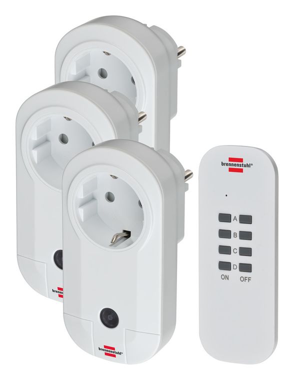 Brennenstuhl 1507040 Comfort-Line Funkschalt-Set RC CE1 f&uuml;r 20,49 Euro