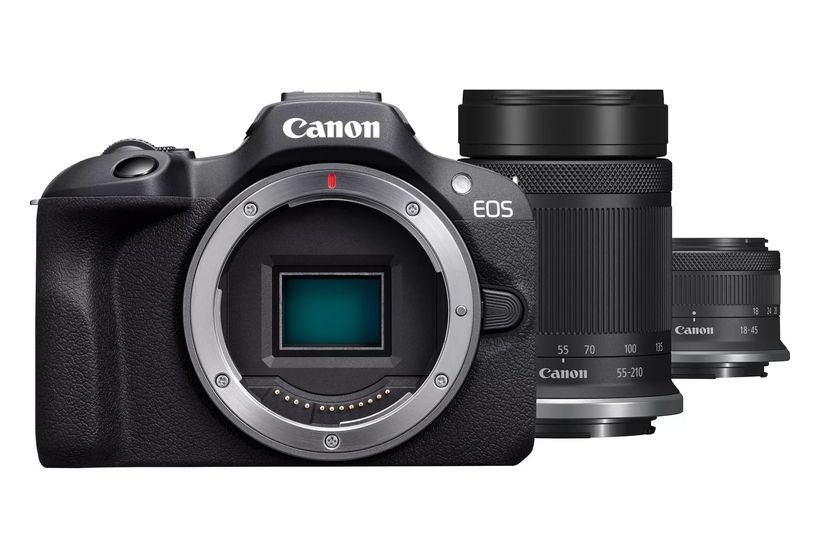 Canon EOS R100 Kit MILC 7,5 cm Wlan Bluetooth f&uuml;r 829,00 Euro